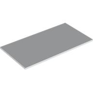 LEGO® los onderdeel Tegel Algemeen in kleur Wit 90498