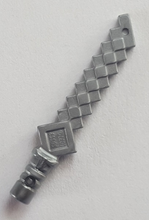 Plaatje in Gallery viewer laden, LEGO® los onderdeel Wapen in kleur Zilver 65505a