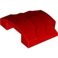 LEGO® los onderdeel Wig in kleur Rood 66955