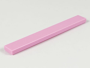 LEGO® los onderdeel Tegel Algemeen in kleur Fel Roze 4162
