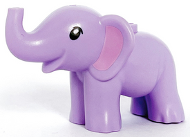 LEGO® los onderdeel Landdier in kleur Lavendel 67153pb01