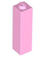 LEGO® los onderdeel Steen in kleur Fel Roze 14716