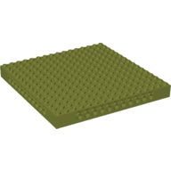 Plaatje in Gallery viewer laden, LEGO® los onderdeel Technische Steen Olijfgroen 65803