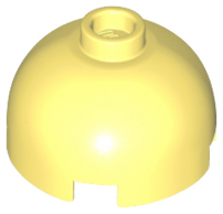 Plaatje in Gallery viewer laden, LEGO® los onderdeel Steen Rond in kleur Helder Lichtgeel 553