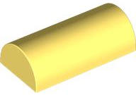 LEGO® los onderdeel Dakpan Gebogen Helder Lichtgeel 6192b