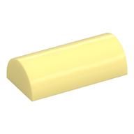 Plaatje in Gallery viewer laden, LEGO® los onderdeel Dakpan Gebogen Helder Lichtgeel 6192b