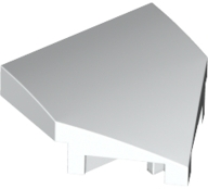 LEGO® los onderdeel Wig in kleur Wit 66956