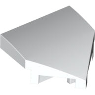 LEGO® los onderdeel Wig in kleur Wit 66956