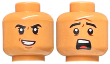 Plaatje in Gallery viewer laden, LEGO® los onderdeel Hoofd in kleur Noga 3626cpb2639