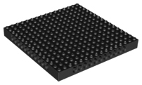 Plaatje in Gallery viewer laden, LEGO® los onderdeel Technische Steen in kleur Zwart 65803