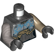 LEGO® Lijf met Motief Parel Donkergrijs 973pb3925c01