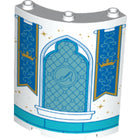 LEGO® los onderdeel Cilinder met Motief Wit 30562pb082
