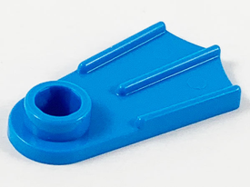 LEGO® los onderdeel Lijf Accessoire Donker Azuurblauw 2599a