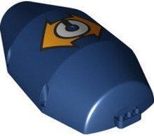 Plaatje in Gallery viewer laden, LEGO® los onderdeel Technisch in kleur Donkerblauw 65421pb01