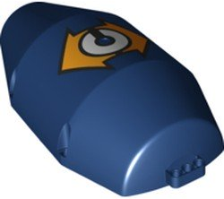 LEGO® los onderdeel Technisch in kleur Donkerblauw 65421pb01