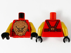 LEGO® los onderdeel Lijf met Motief Rood 973pb3930c01