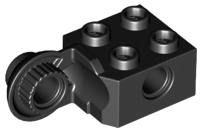 LEGO® los onderdeel Technische Steen in kleur Zwart 48171