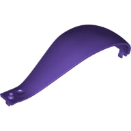 LEGO® los onderdeel Paneel in kleur Donkerpaars 18969