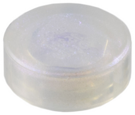 LEGO® los onderdeel Tegel Rond in kleur Satijn Wit 98138