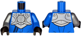 LEGO® los onderdeel Lijf met Motief Blauw 973pb3922c01