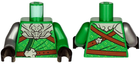 LEGO® los onderdeel Lijf met Motief Groen 973pb3923c01