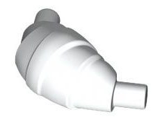 LEGO® los onderdeel Eten & Drinken in kleur Wit 67338