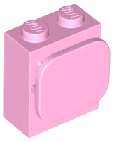 Plaatje in Gallery viewer laden, LEGO® los onderdeel Steen Aangepast in kleur Fel Roze 37452