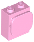 LEGO® los onderdeel Steen Aangepast in kleur Fel Roze 37452