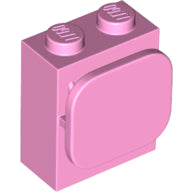 LEGO® los onderdeel Steen Aangepast in kleur Fel Roze 37452