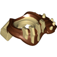 LEGO® onderdeel Lijf Accessoire Roodachtig Bruin 36015pb02
