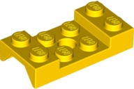 LEGO® los onderdeel Spatbord in kleur Geel 60212
