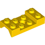 LEGO® los onderdeel Spatbord in kleur Geel 60212
