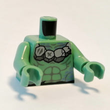 Plaatje in Gallery viewer laden, LEGO® los onderdeel Lijf met Motief Zandgroen 973pb3924c01