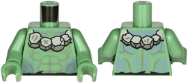 LEGO® los onderdeel Lijf met Motief Zandgroen 973pb3924c01