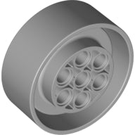 Plaatje in Gallery viewer laden, LEGO® los onderdeel Wiel Licht Blauwachtig Grijs 68327
