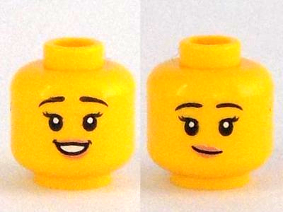 LEGO® los onderdeel Hoofd in kleur Geel 3626cpb2932