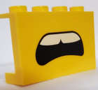 LEGO® los onderdeel Paneel met Motief Geel 14718pb032