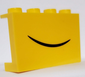 LEGO® los onderdeel Paneel met Motief Geel 14718pb030