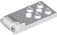 LEGO® los onderdeel Scharnier in kleur Wit 43056