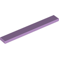 LEGO® los onderdeel Tegel Algemeen in kleur Lavendel 4162