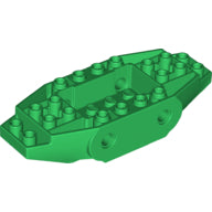 LEGO® los onderdeel Onderstel in kleur Groen 65186
