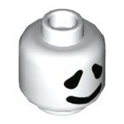LEGO® los onderdeel Hoofd in kleur Wit 3626cpb2617