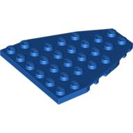 Plaatje in Gallery viewer laden, LEGO® los onderdeel Wig Plaat in kleur Blauw 50303