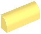 LEGO® los onderdeel Dakpan Gebogen Helder Lichtgeel 6191
