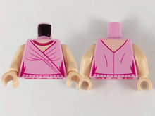 Plaatje in Gallery viewer laden, LEGO® los onderdeel Lijf met Motief Fel Roze 973pb3988c01