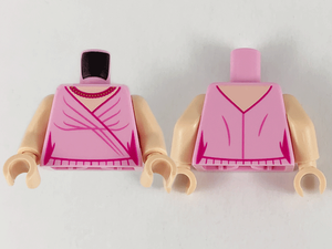 LEGO® los onderdeel Lijf met Motief Fel Roze 973pb3988c01
