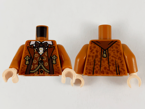 LEGO® onderdeel Lijf met Motief Donker Oranje 973pb3983c01