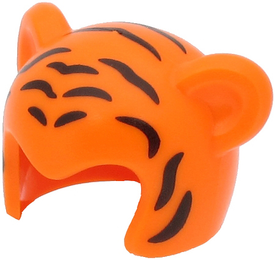 LEGO® los onderdeel Hoofddeksels in kleur Oranje 65590pb02