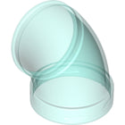 LEGO® los onderdeel Cilinder Doorzichtig Lichtblauw 49737