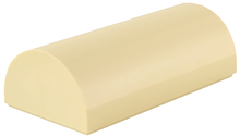 Plaatje in Gallery viewer laden, LEGO® los onderdeel Dakpan Gebogen in kleur Geelbruin 6192b